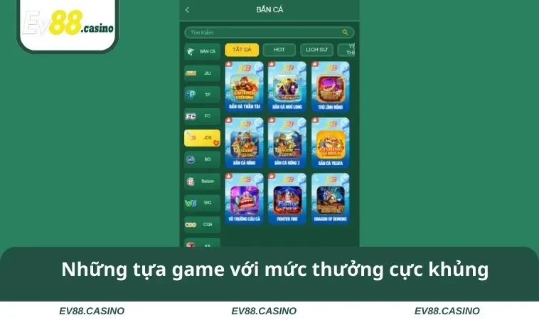 Những tựa game với mức thưởng cực khủng