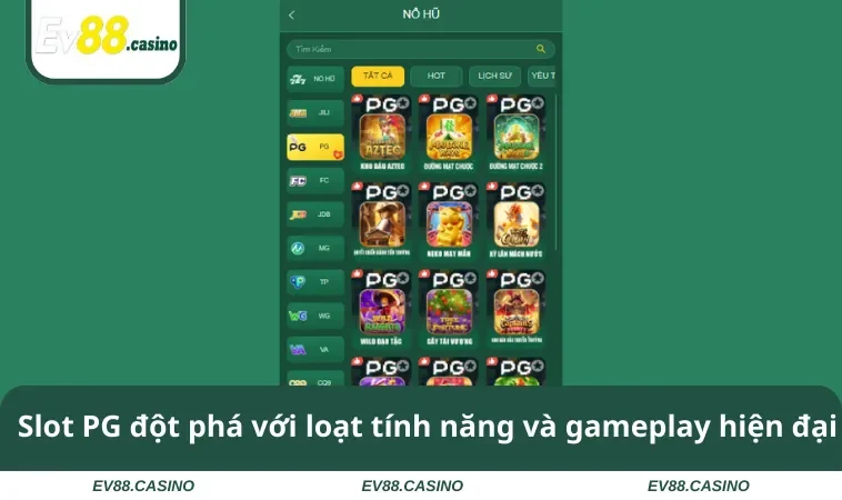 Slot PG đột phá với loạt tính năng và gameplay hiện đại