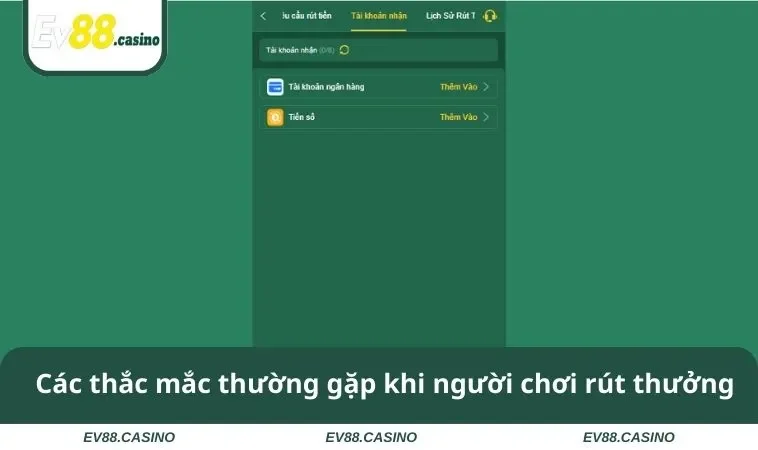 Các thắc mắc thường gặp khi người chơi rút thưởng