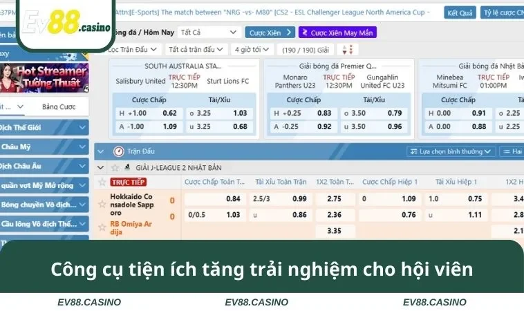 Công cụ tiện ích tăng trải nghiệm cho hội viên